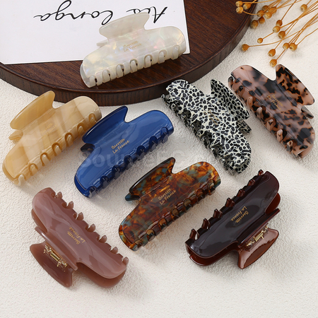 Customization Custom acetate claw hair clips Promotional Products