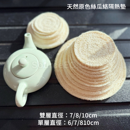 Customization Luffa Sponge Cup Mat Promotional Products