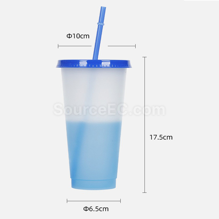 Customization Temperature-sensitive color-changing sippy cup Promotional Products