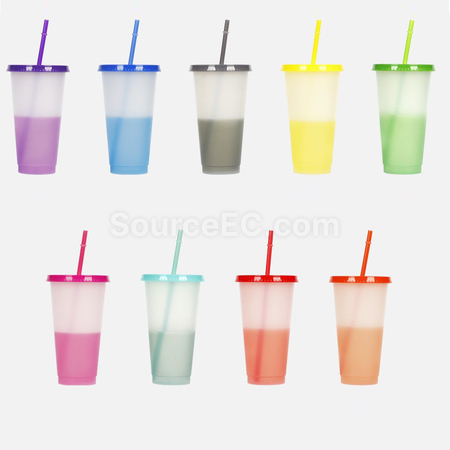 Customization Temperature-sensitive color-changing sippy cup Promotional Products