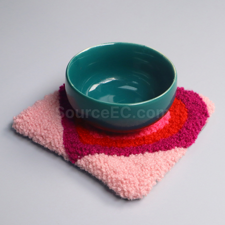 Customization Towel Embroidered Insulated Coaster Promotional Products