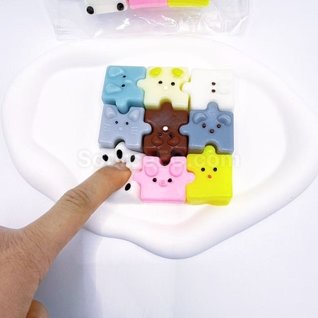 Customization Animal Puzzle Squishy Toy Promotional Products