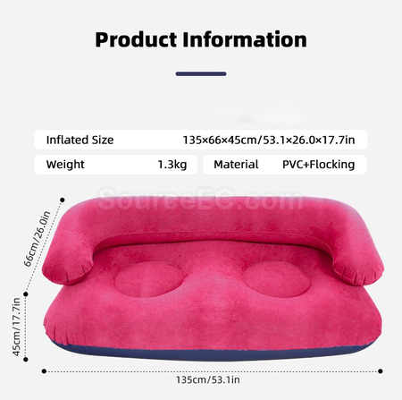Customization Outdoor Inflatable Armrest Lazy Sofa Promotional Products
