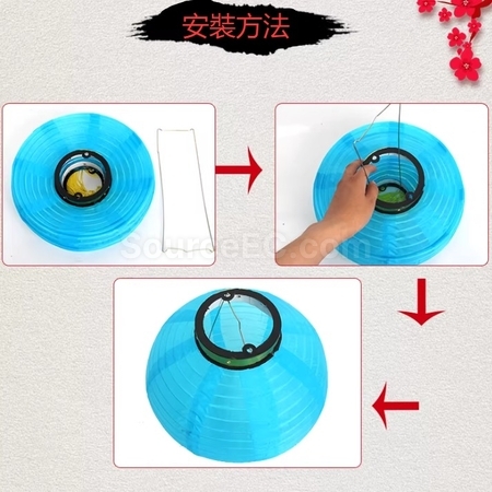 Customization Chinese-Style Colorful Lanterns (Custom Sizes Available) Promotional Products