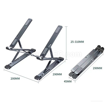 Customization Double-Layer Heightening Aluminum Alloy Laptop Stand Promotional Products