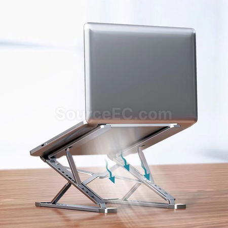Customization Double-Layer Heightening Aluminum Alloy Laptop Stand Promotional Products