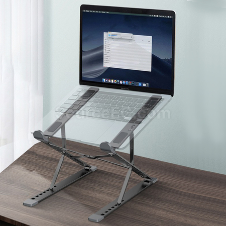 Customization Double-Layer Heightening Aluminum Alloy Laptop Stand Promotional Products
