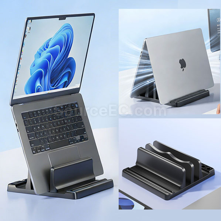 Laptop And Tablet Vertical Stand