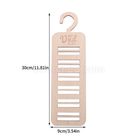 Customization Wooden Tie Organizer Promotional Products