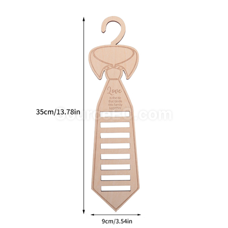 Customization Wooden Tie Organizer Promotional Products