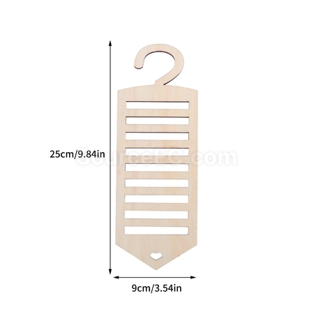 Customization Wooden Tie Organizer Promotional Products