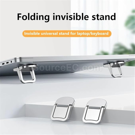 Customization Invisible Portable Tablet Cooling Folding Suspended Elevation Stand Promotional Products