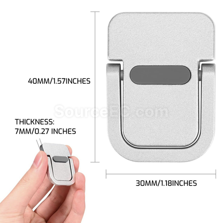 Customization Invisible Portable Tablet Cooling Folding Suspended Elevation Stand Promotional Products