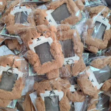 Customization Plush card holders can be customized Promotional Products