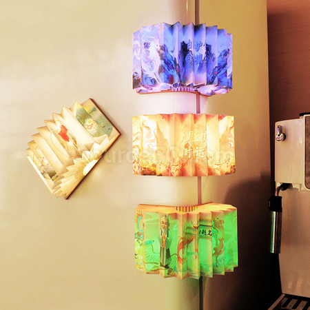 Customization Book Lamp Refrigerator Sticker Promotional Products