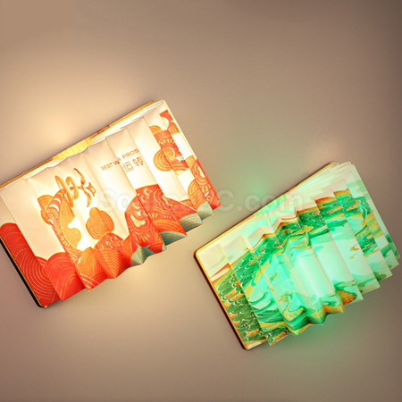 Customization Book Lamp Refrigerator Sticker Promotional Products