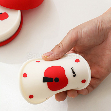 Customization Silicone Apple Insulated Coasters Promotional Products