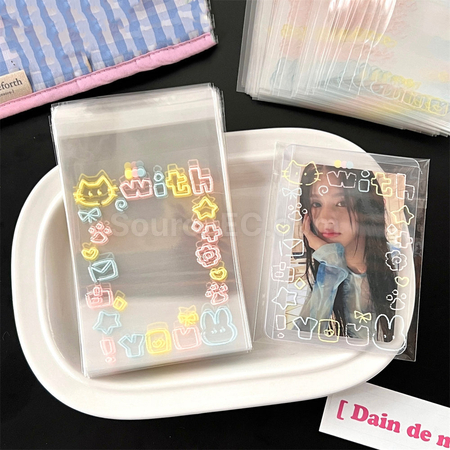 Customization Graffiti Self-Adhesive Bag Promotional Products