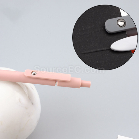Customization Low center of gravity steel ball pen clip gel pen Promotional Products