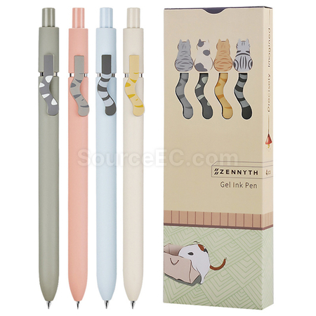 Customization Cat Tail Gel Pen Promotional Products