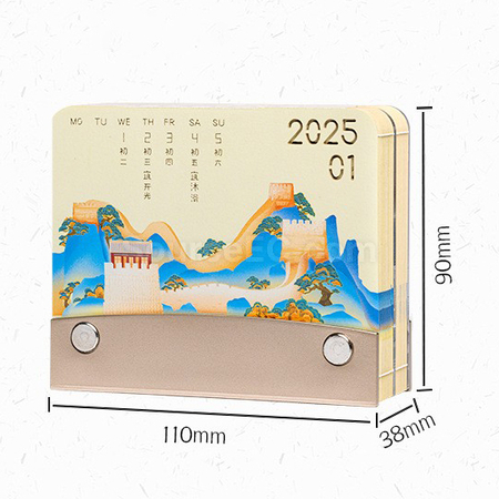 Customization Customizable Hand-Torn Calendar Paper Carved Lamp Promotional Products