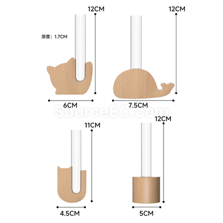 Customization Log Refrigerator Sticker Vase Promotional Products
