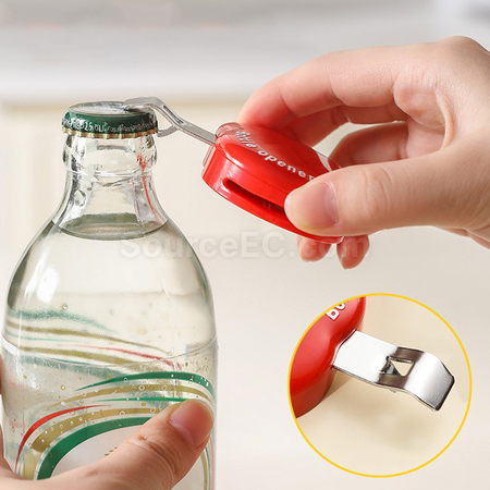 Customization Multifunctional Magnetic Seal Clip Bottle Opener Promotional Products
