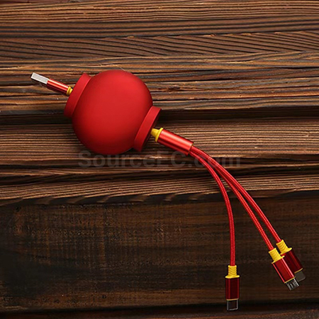 Customization Triple - in - one data cable Promotional Products