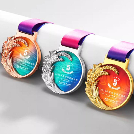 Customization Wheat Ear Medal Promotional Products