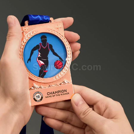 Customization Basketball Metal Medal Promotional Products