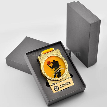 Customization Basketball Metal Medal Promotional Products