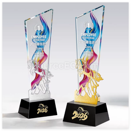 Customization Crystal Trophy Promotional Products