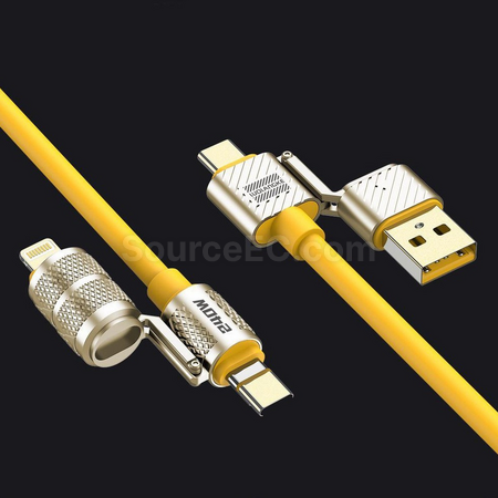 Customization Fast Charging Four-In-One Data Cable Promotional Products