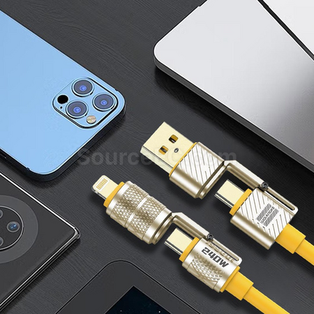 Customization Fast Charging Four-In-One Data Cable Promotional Products