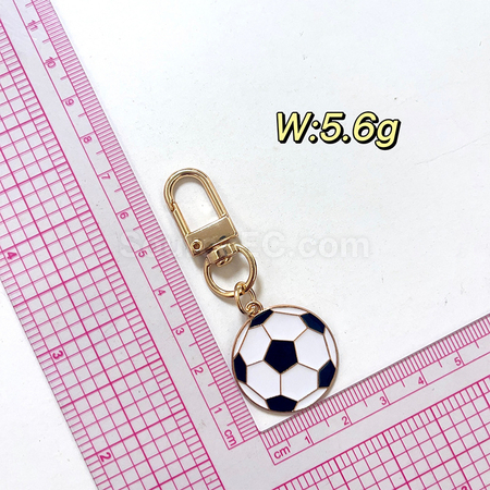 Customization World Cup football peripheral souvenir metal keychain pendant Promotional Products