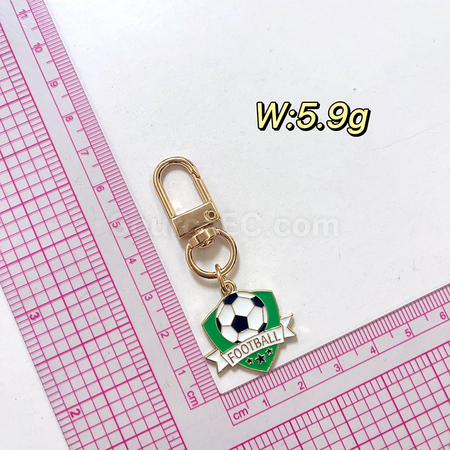 Customization World Cup football peripheral souvenir metal keychain pendant Promotional Products