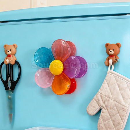 Customization Refrigerator Magnet Flower Sealing Clip Promotional Products