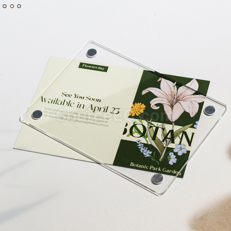 Customization Acrylic Small Card Photos, Photo Frames, Refrigerator Magnets Promotional Products