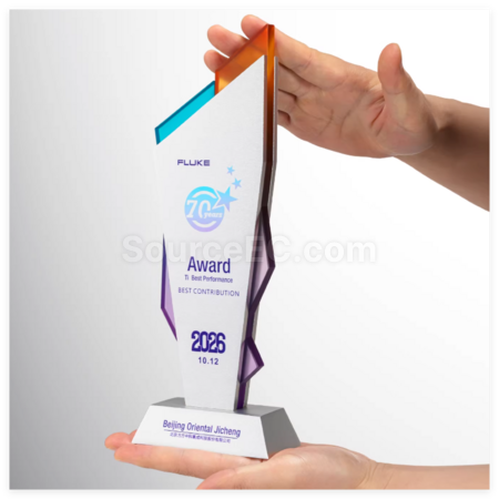 Customization Metal Crystal Creative Trophy Promotional Products