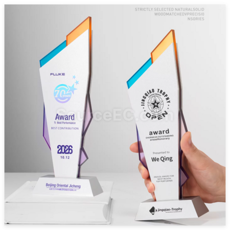 Customization Metal Crystal Creative Trophy Promotional Products