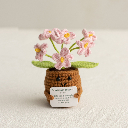Customization Knitted flower plant pot Promotional Products
