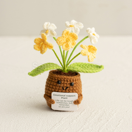 Customization Knitted flower plant pot Promotional Products