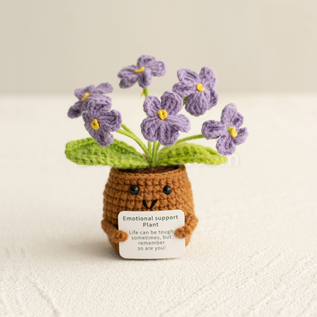 Customization Knitted flower plant pot Promotional Products