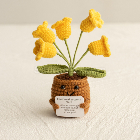 Customization Knitted flower plant pot Promotional Products