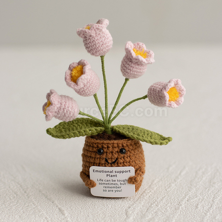 Customization Knitted flower plant pot Promotional Products