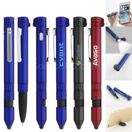 Customization Outdoor tool light pen, LED compass, touchscreen phone holder, ballpoint pen Promotional Products
