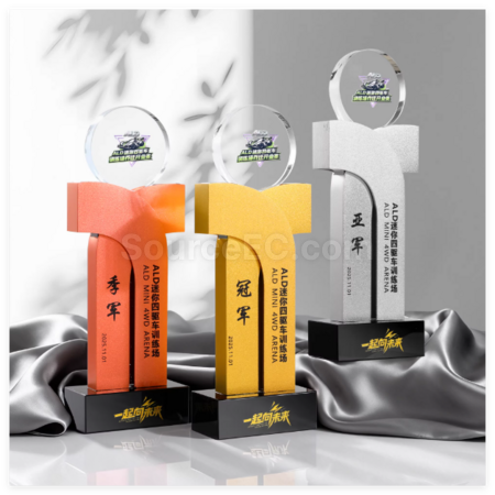 Customization Metal Crystal Trophy Promotional Products