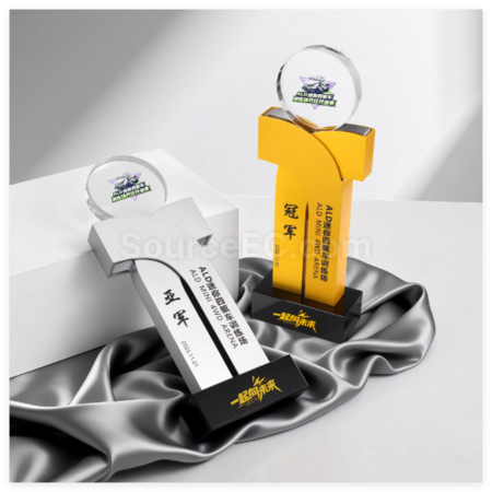 Customization Metal Crystal Trophy Promotional Products