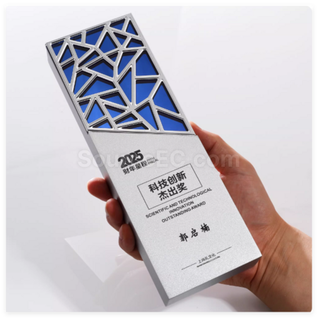 Customization Creative Mirror Crystal Trophy Promotional Products