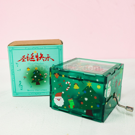 Customization Acrylic Hand-cranked Music Box Promotional Products